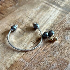 Stella & Dot Versatile Pearl & Spike Set from their “Rebel Collection”